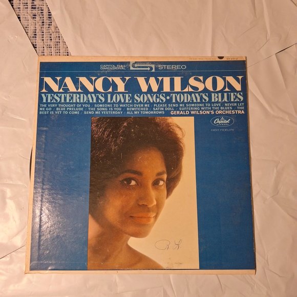 nancy wilson yesterdays love songs todays blues lp record - Picture 1 of 5